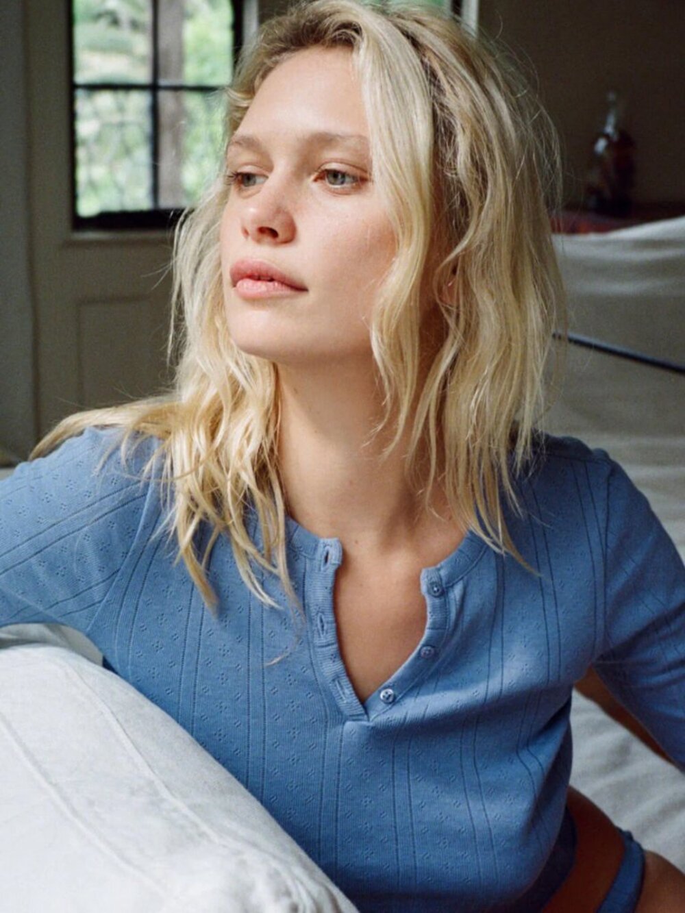Cou Cou Intimates Crop Henley